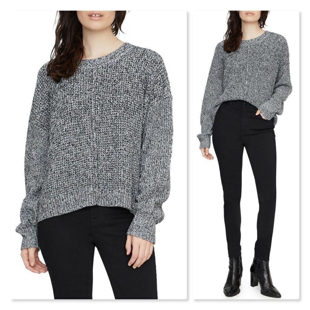 Sanctuary Sorry Not Sorry Chunky Knit Sweater sz L